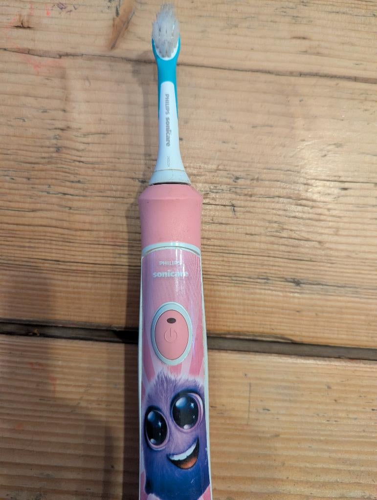 Elektrische tandenborstel voor meisjes, Ophalen of Verzenden, Gebruikt, Tandenborstel