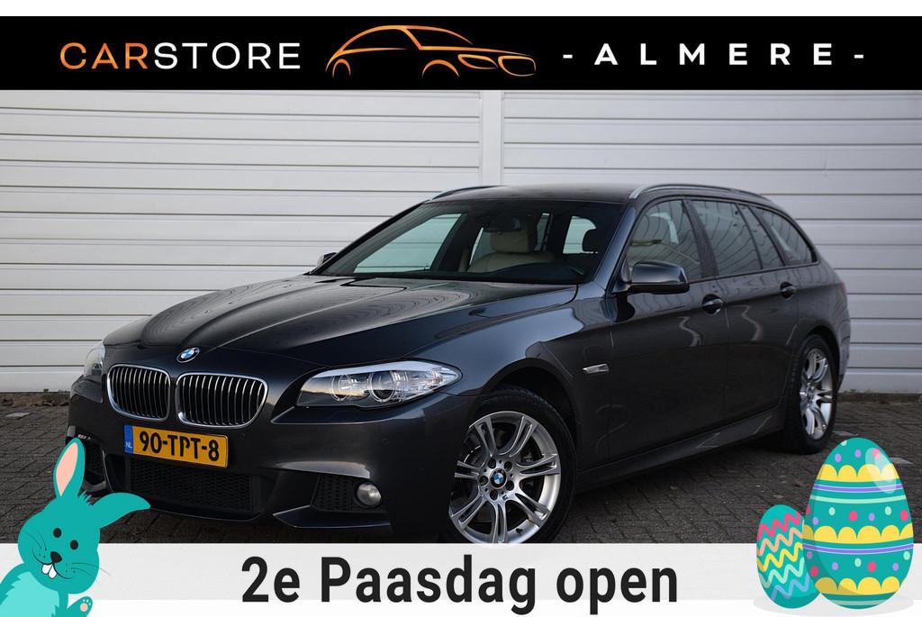 BMW 5-serie Touring 528i High Executive*M-Pakket*Leder*Trekh, Automaat, Euro 5, Achterwielaandrijving, Gebruikt