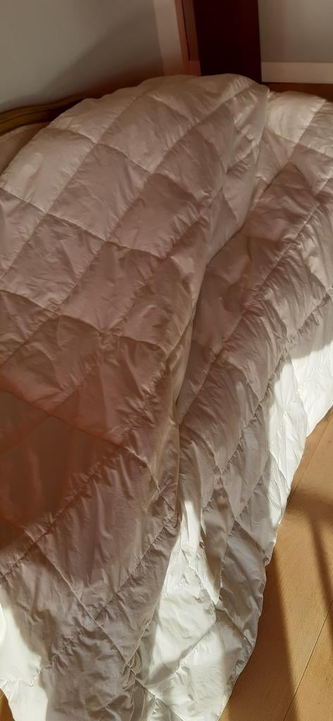 Donzen dekbed, Ophalen of Verzenden, Tweepersoons, Wit, Deken of Dekbed