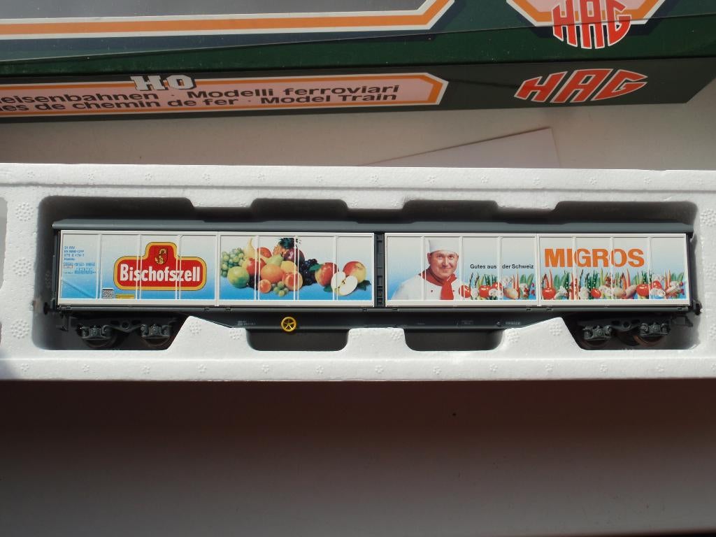 HAG SBB Habils schuifwandwagon van MIGROS, Overige merken, Gelijkstroom, Ophalen of Verzenden, Nieuw