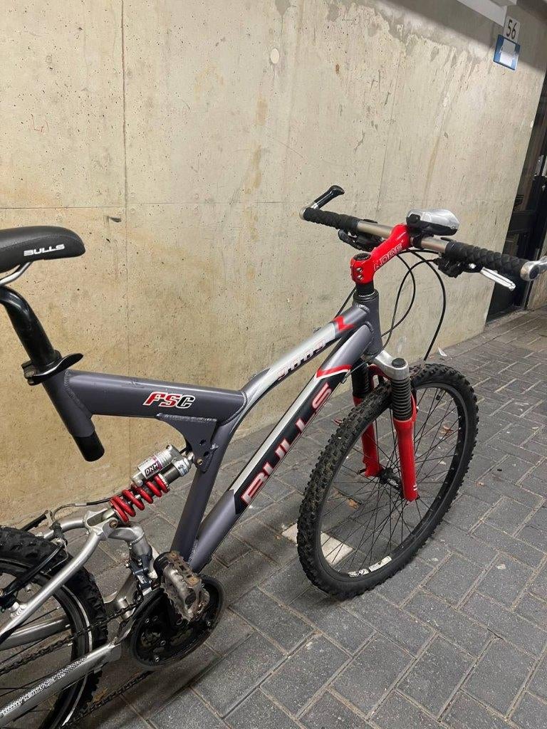 Bulls 5005 FSC Full Suspension Mountain Bike - Grey/Red, Fietsen en Brommers, Fietsen | Jongens, Ophalen of Verzenden, Gebruikt