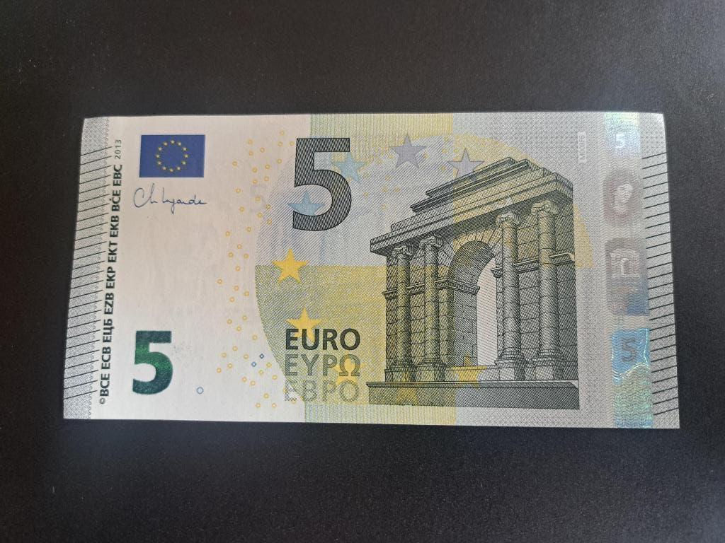 2013 Portugal 5 euro Lagarde code M008F6 nieuwstaat, Verzenden, Portugal, 5 euro, Los biljet