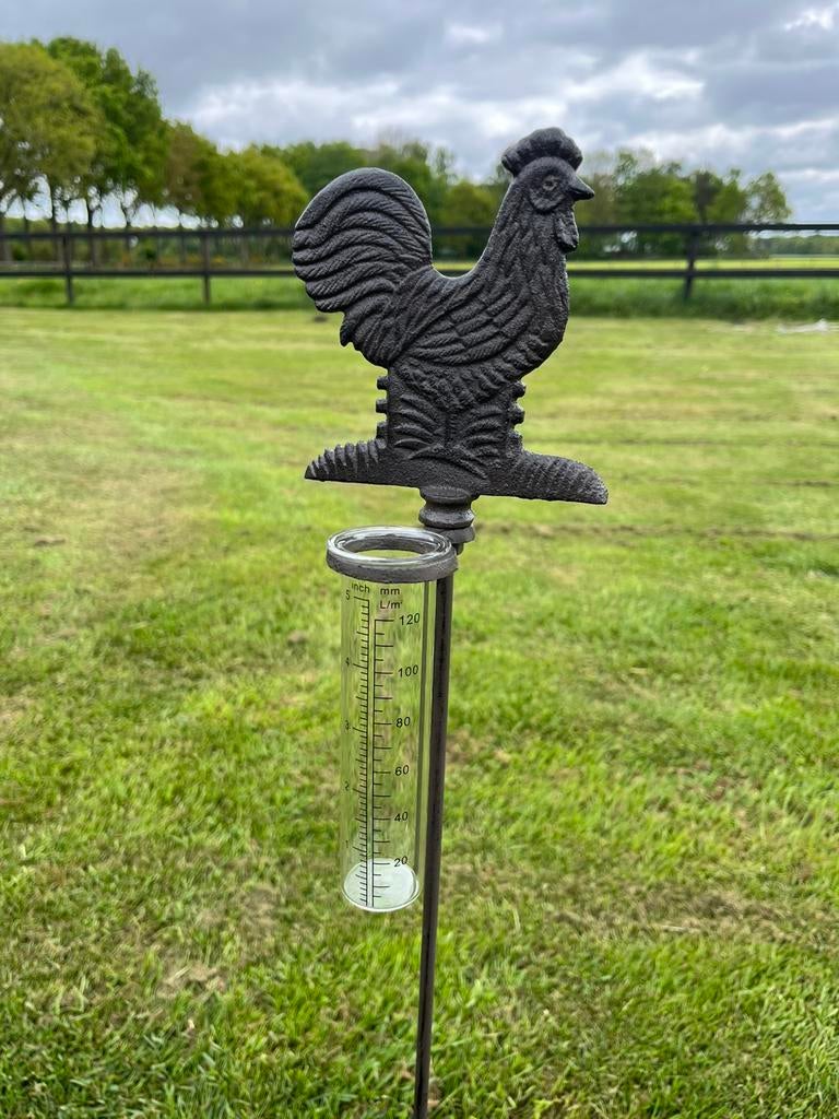 Gietijzer regenmeter, Ophalen of Verzenden, Zo goed als nieuw