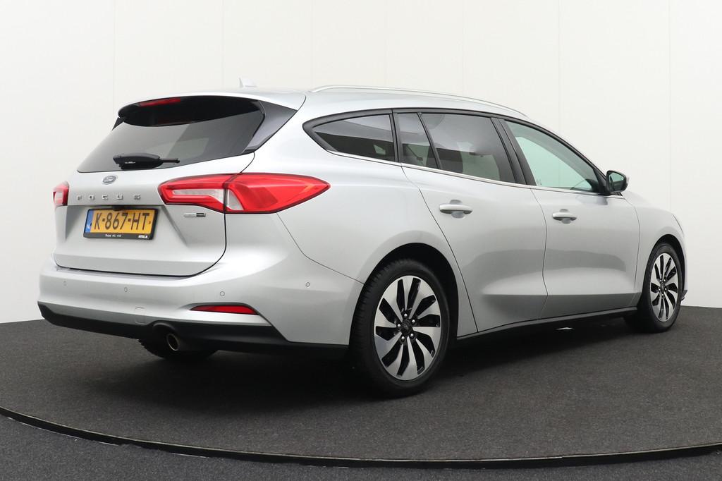 Ford FOCUS Wagon 125 PK Hybrid Business+ Camera Carplay Crui, Auto's, Stof, Gebruikt, Lichtsensor, Origineel Nederlands