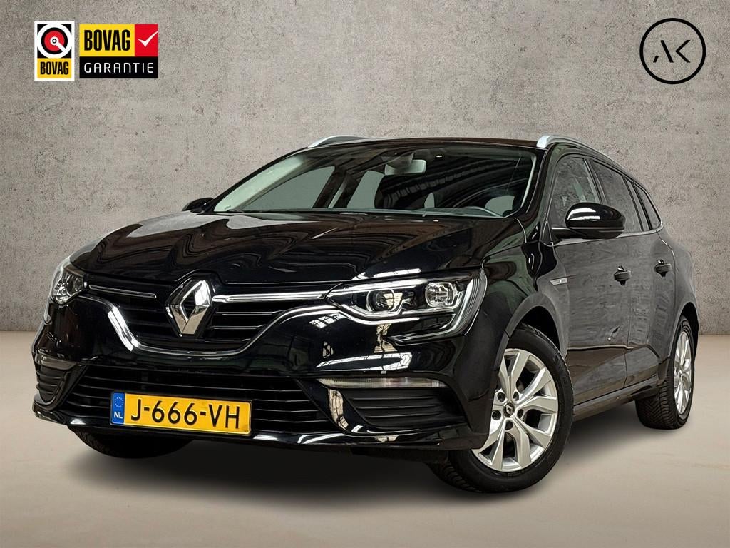 Renault Mégane Estate 1.3 TCe Sport 141Pk Automaat (VIRTUAL, 12 maanden, Gebruikt, 4 cilinders, Zwart