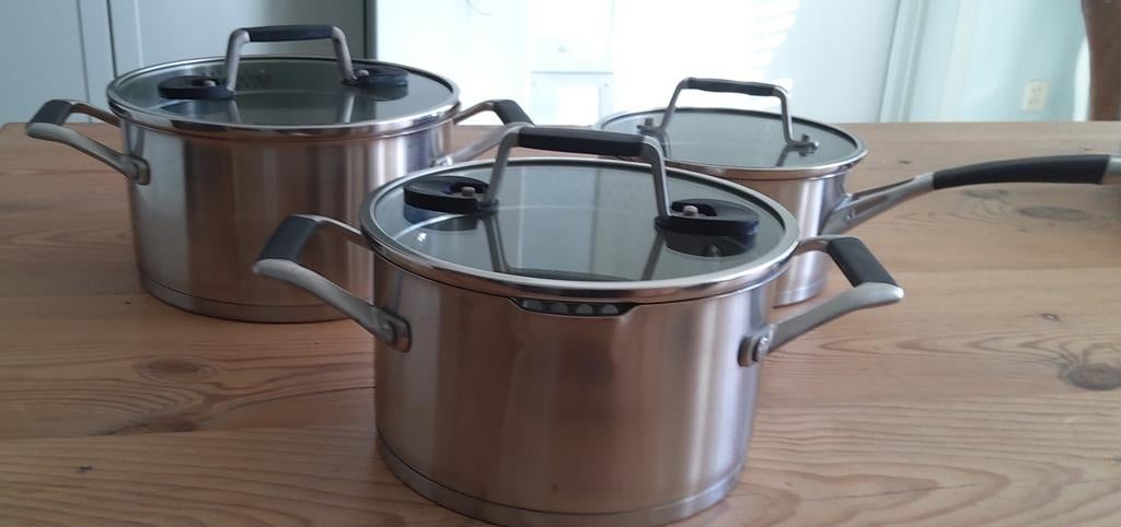 Pannenset, Ophalen of Verzenden, Rvs, Kookpan of Snelkookpan