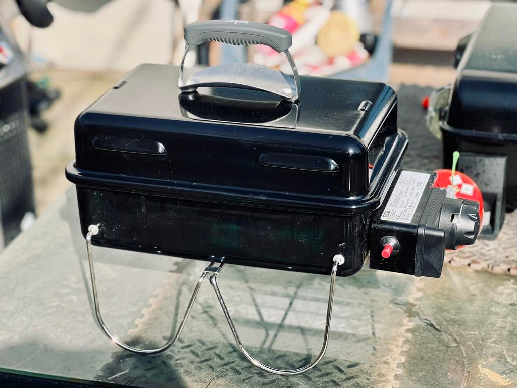 ALS NIEUW! Weber Go Anywhere Gas - Zeer nette staat!, Ophalen of Verzenden, Zo goed als nieuw, Met accessoires