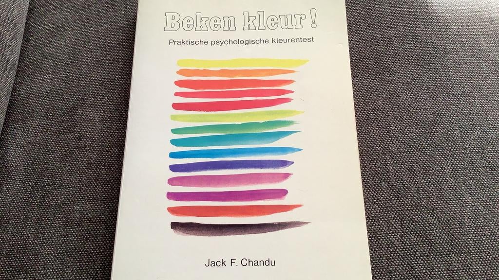Beken kleur! Jack. F. Chandu kleurentest, Ophalen of Verzenden, Zo goed als nieuw