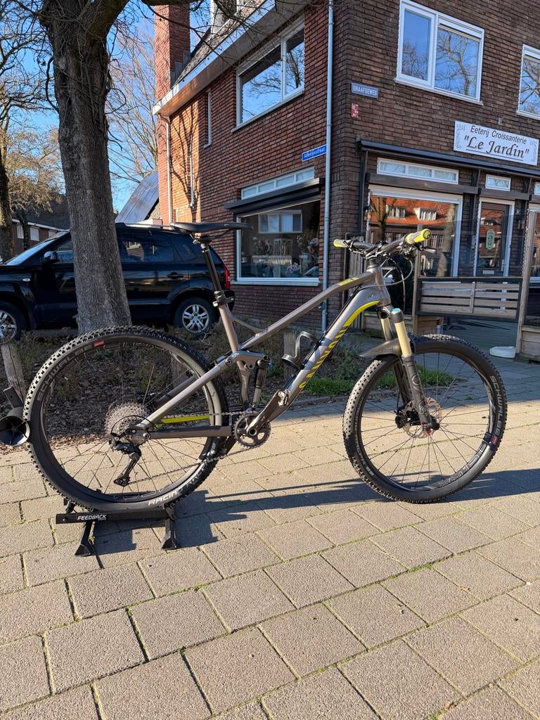 Full suspension mountainbike canyon met dropper zadelpen, Gebruikt, 49 tot 53 cm, Ophalen, Overige merken