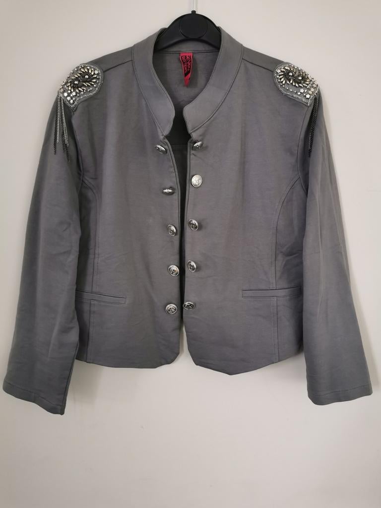 Seven Sisters blazer mt. M, Kleding | Dames, Maat 38/40 (M), Nieuw, Jasje, Grijs