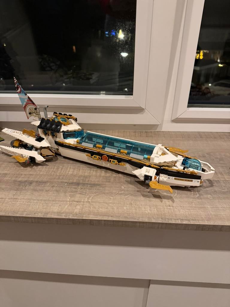 Lego ninjago duikboot, Ophalen of Verzenden, Zo goed als nieuw, Complete set, Lego