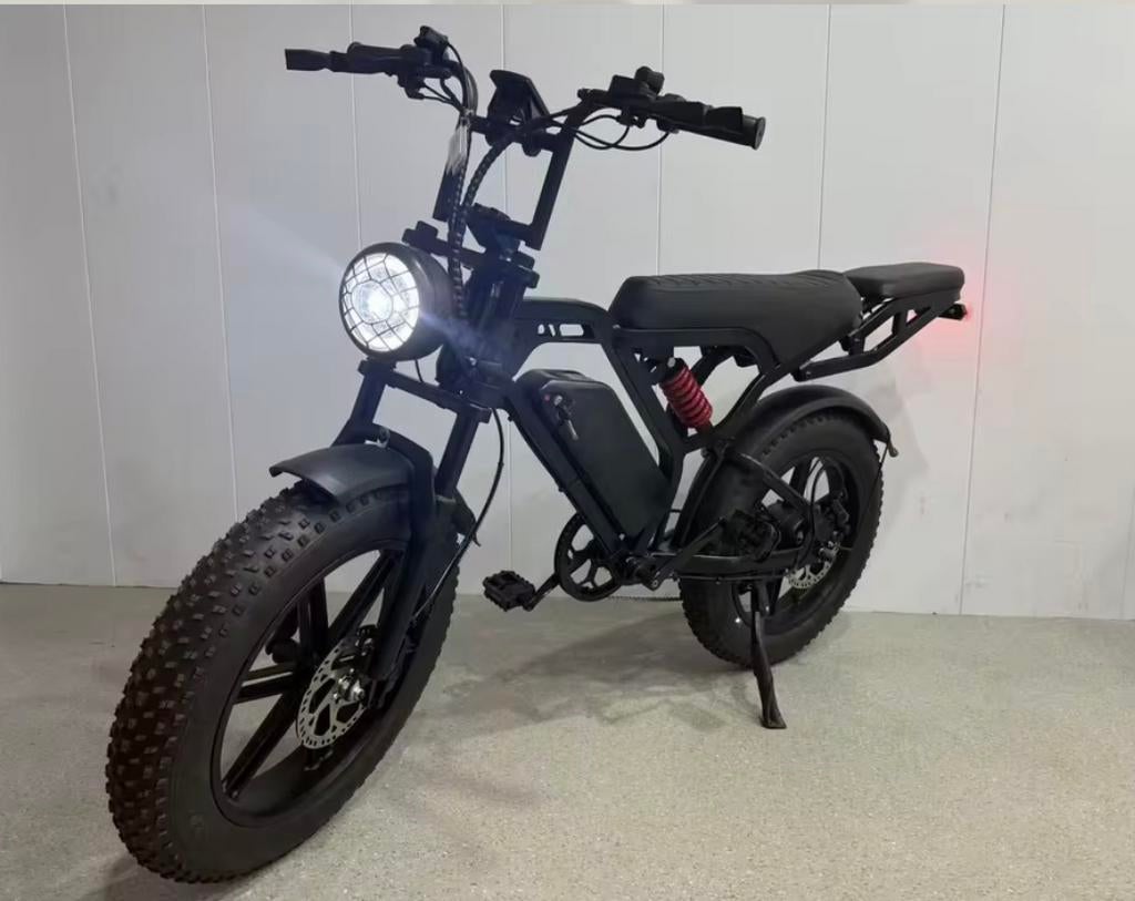 V20 Fatbike 1000W – Compleet Nieuw – Met Opvoerbaar Scherm, Nieuw, 59 cm of meer, 50 km per accu of meer, Ophalen