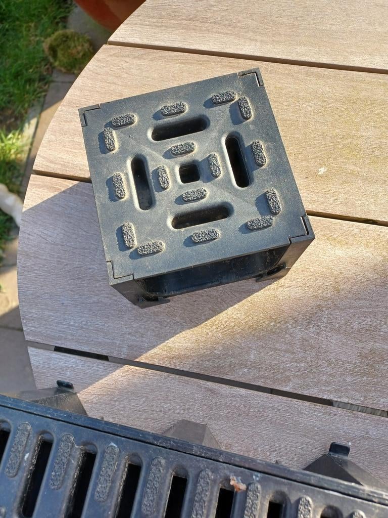 ACO goot met rooster - Afvoergoot, Ophalen of Verzenden, Zo goed als nieuw, Minder dan 2 meter, 80 mm of meer