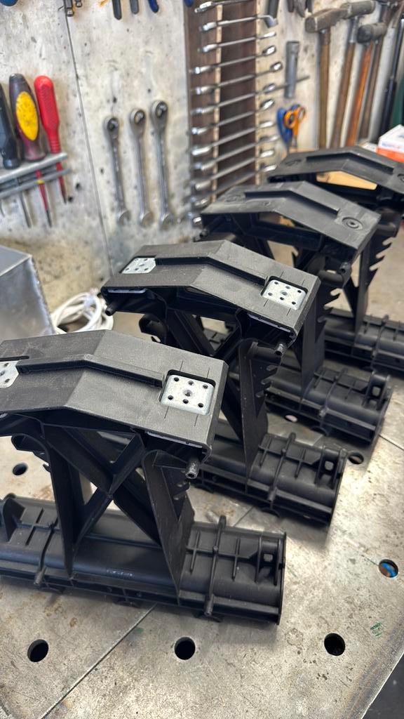 Flatfix fusion middensteun, 4 stuks, Ophalen of Verzenden, Gebruikt, Overige typen