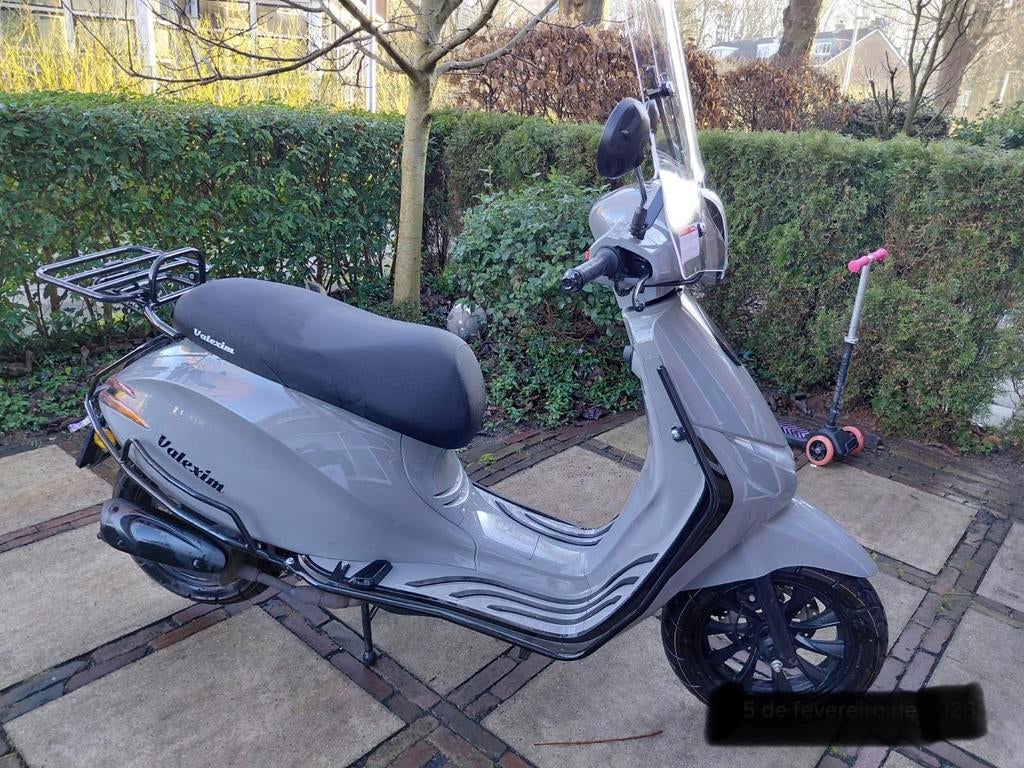 La Souris • Valexim Special Edition • Nardo Grey • 45 km/h, Ophalen, Gebruikt, Maximaal 45 km/u, Benzine