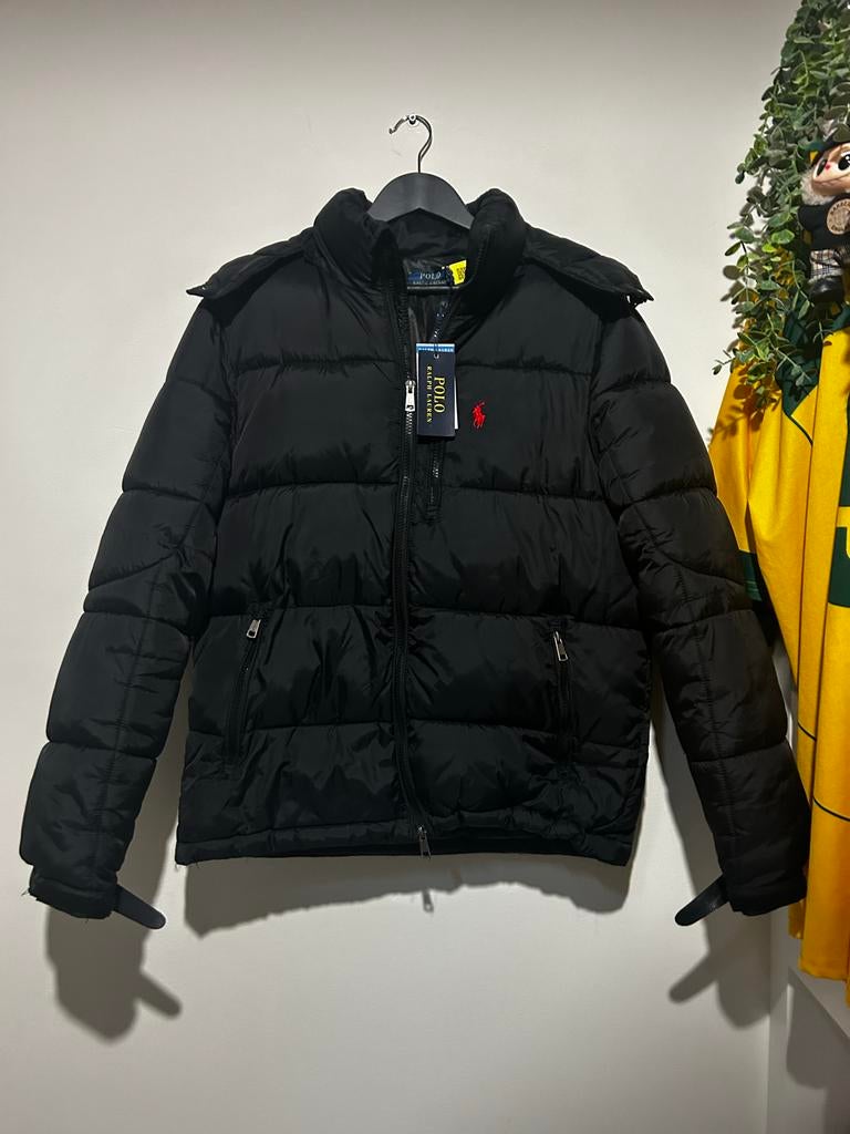 Ralph Lauren Puffer Jas Zwart - Nieuw met labels, Kleding | Heren, Jassen | Winter, Ophalen, Nieuw, Maat 48/50 (M), Zwart