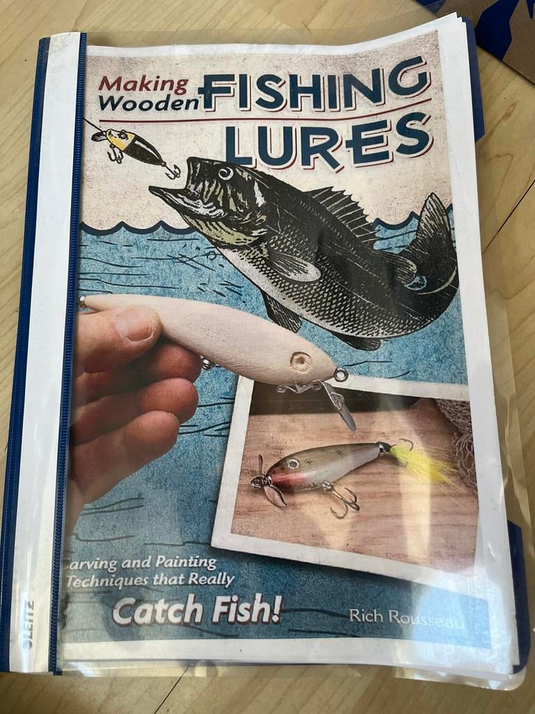 2 mappen: How to Make Fishing Lures, Ophalen, Gebruikt, Boek of Tijdschrift