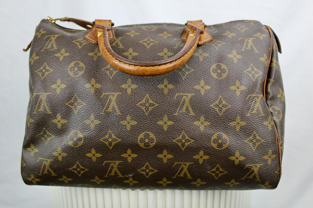 Louis Vuitton Speedy 30 - 1009, Gebruikt, Bruin, Ophalen of Verzenden, LV