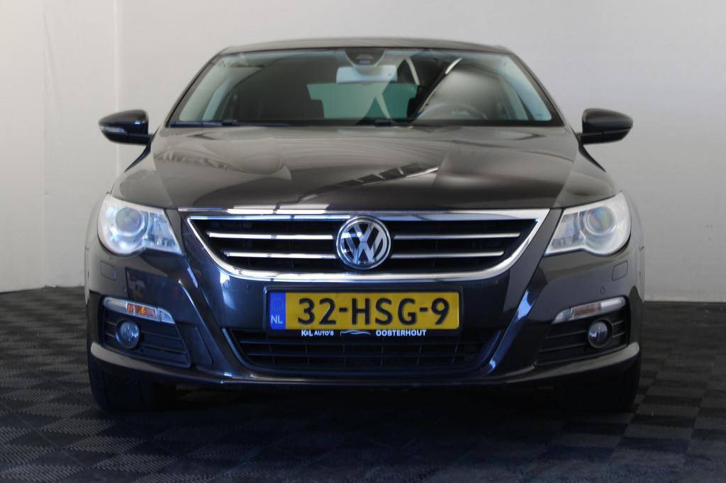 Volkswagen Passat CC 1.8 TSI 4p. |Pano| *Pasen Geopend!*, Zwart, 4 cilinders, Bruin, Alcantara