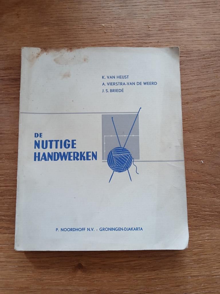 De Nuttige Handwerken (7de druk), Ophalen of Verzenden, Gelezen, Overige onderwerpen, K. van Heijst, A. Vierstra-van de Weerd, J. S. Briedé