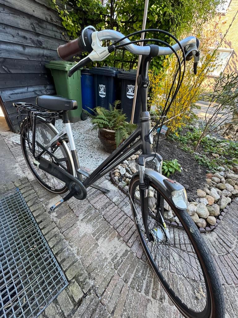 Gazelle Dames fiets, Gebruikt, 47 tot 50 cm, Versnellingen, Ophalen of Verzenden