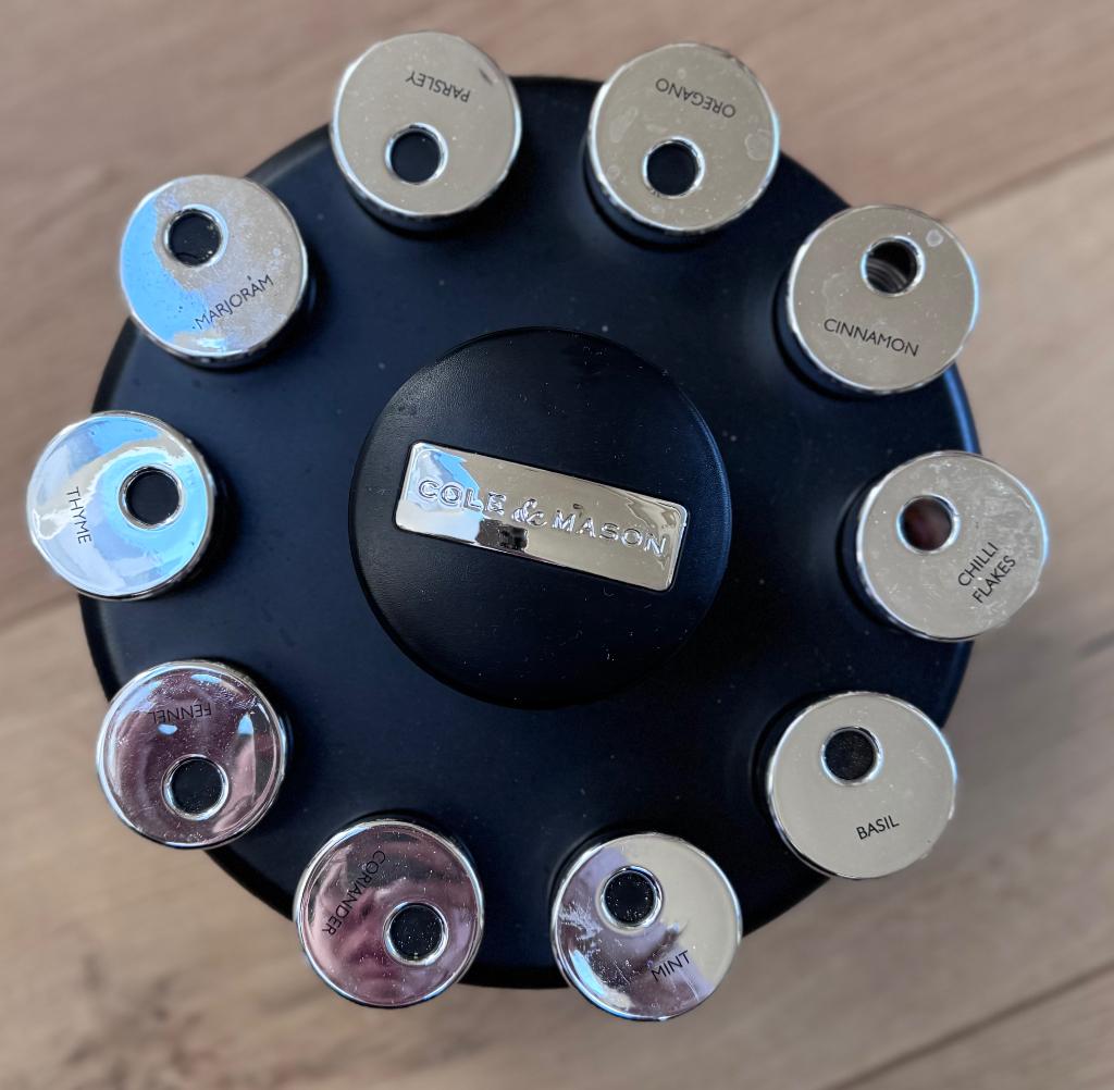 Cole & Mason kruidencarrousel, Huis en Inrichting, Ophalen of Verzenden, Zo goed als nieuw