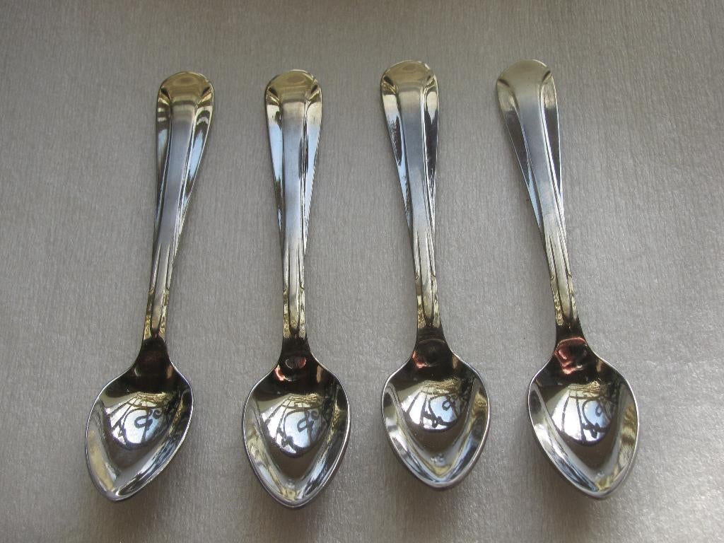 Set van 4 Advocaat / Likeur Lepeltjes - G SOLA Z 9 cm, Verzenden