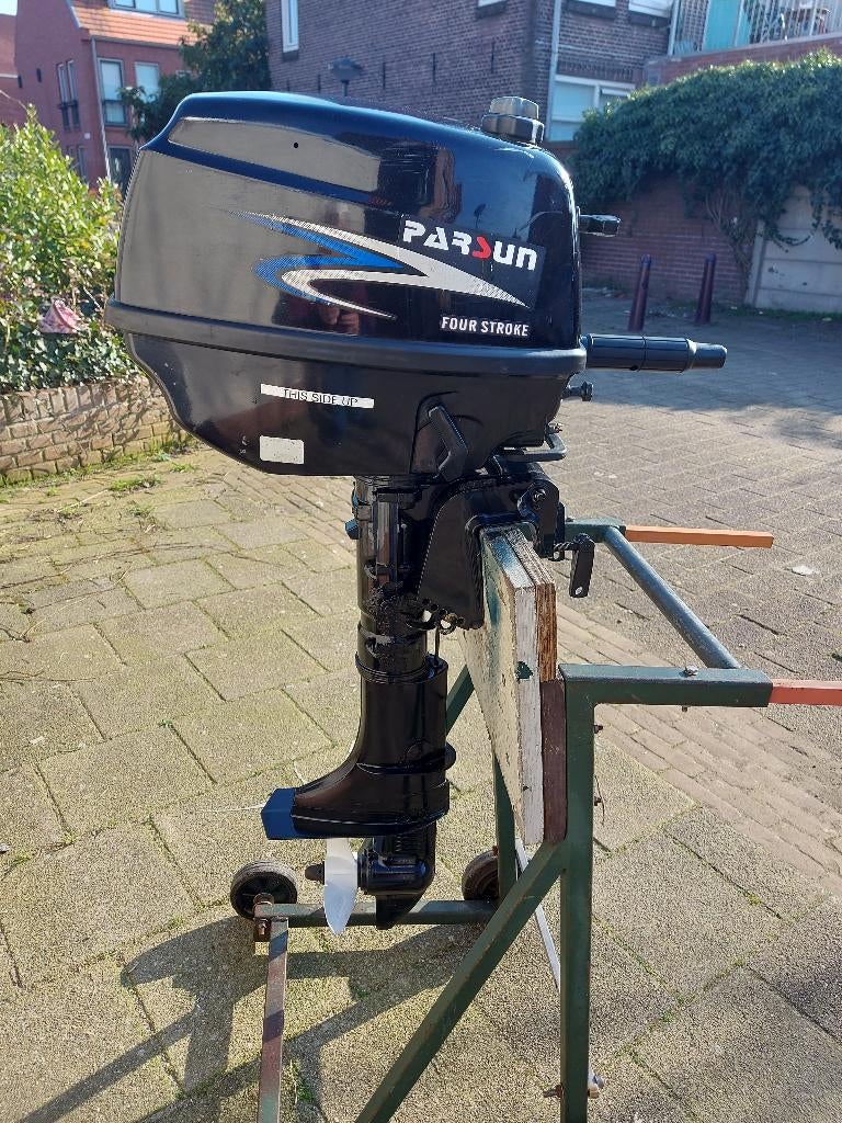 parsun { Yamaha } 5 pk viertakt kortstaart 2014, Watersport en Boten, Ophalen, 5 tot 10 pk, Viertaktmotor, Zo goed als nieuw
