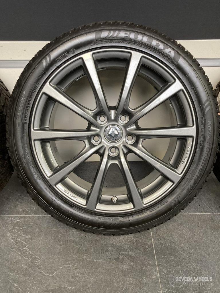 18” Renault Talisman sport velgen + winterbanden 5x114.3, Auto-onderdelen, Banden en Velgen, 18 inch, -, -, Banden en Velgen