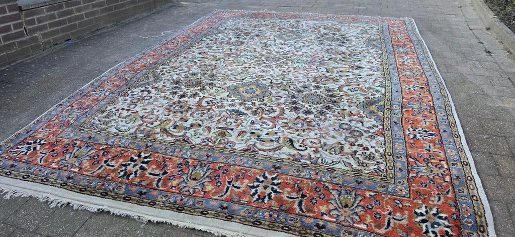 Prachtig groot handgeknoopt Perzisch tapijt 300x200!, Perzisch, 200 cm of meer, Ophalen of Verzenden, Zo goed als nieuw