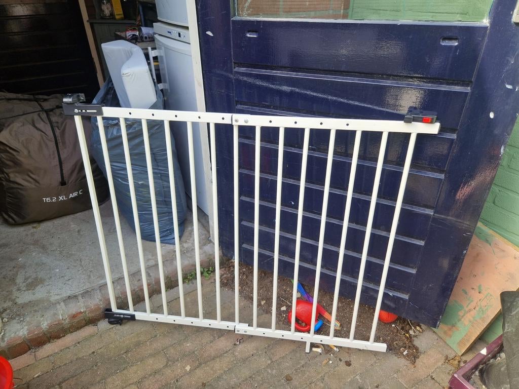 Traphekje wit metaal, Ophalen