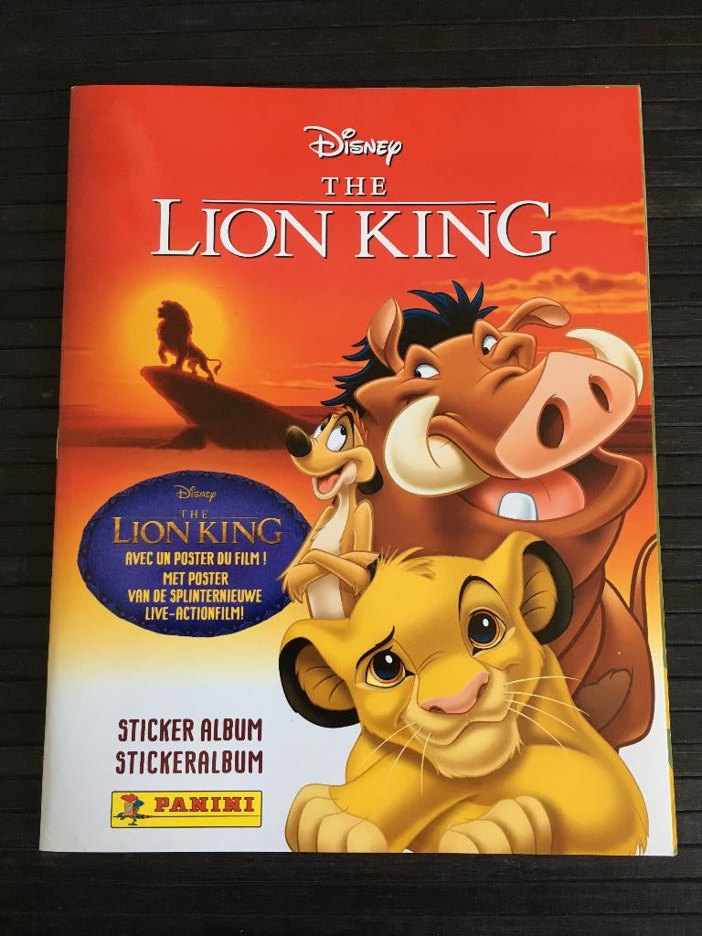 Panini - Lion King 2019 - stickers - kaarten - Disney, Ophalen of Verzenden, Nieuw, Film, Tv of Omroep