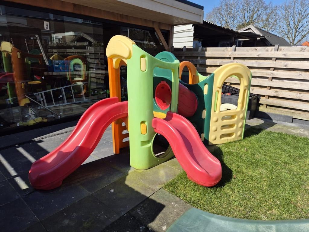 Little Tikes Speeltuin 8-in-1 Speelhuis met Klimrek, Ophalen of Verzenden