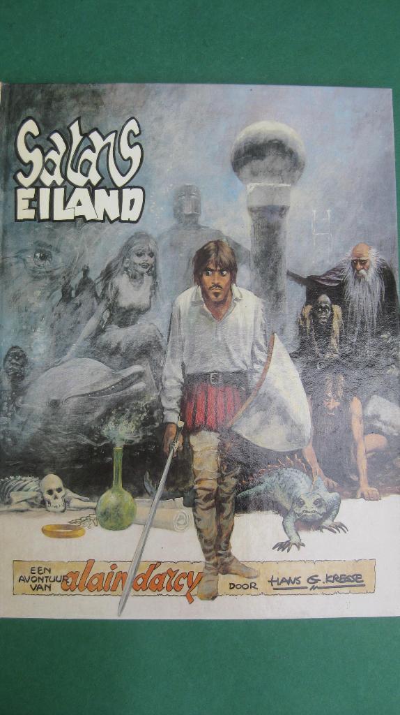 Hans Kresse - Satans eiland, Eén stripboek, Ophalen of Verzenden, Nieuw