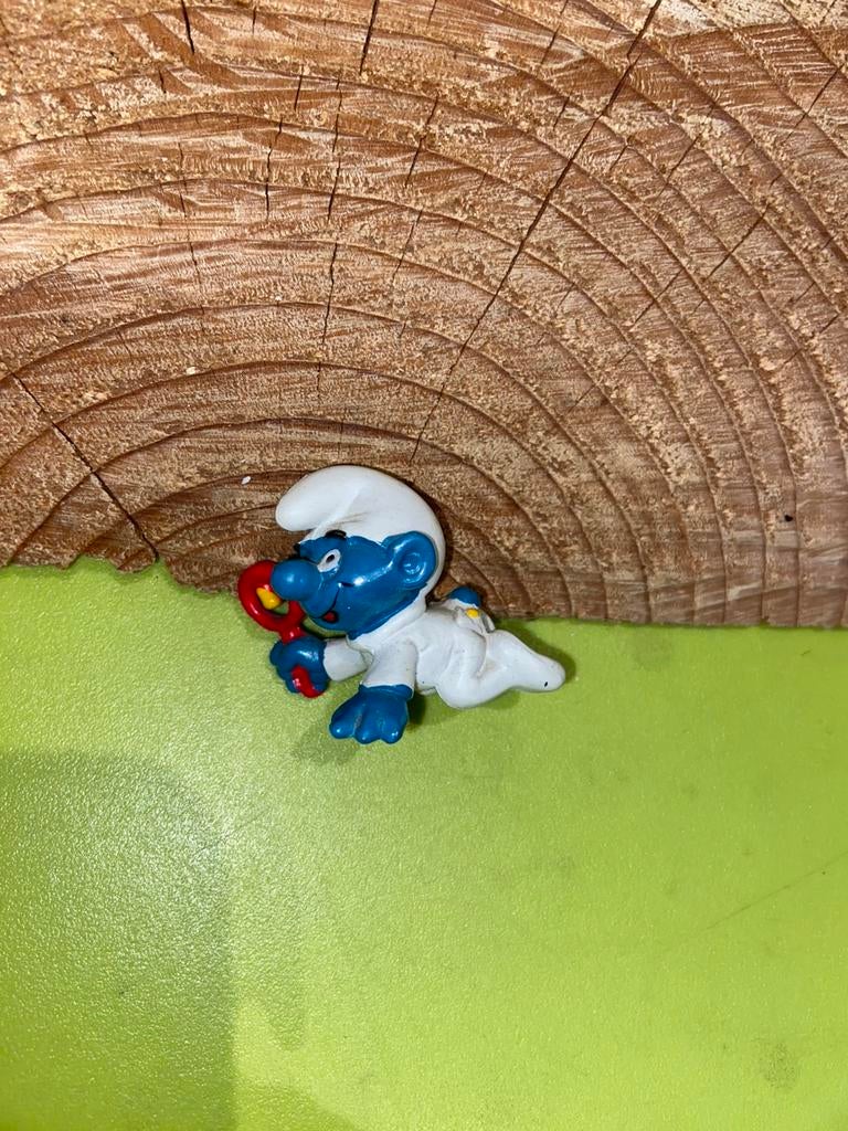 Smurfen baby smurf wit, Verzamelen, Ophalen of Verzenden, Zo goed als nieuw