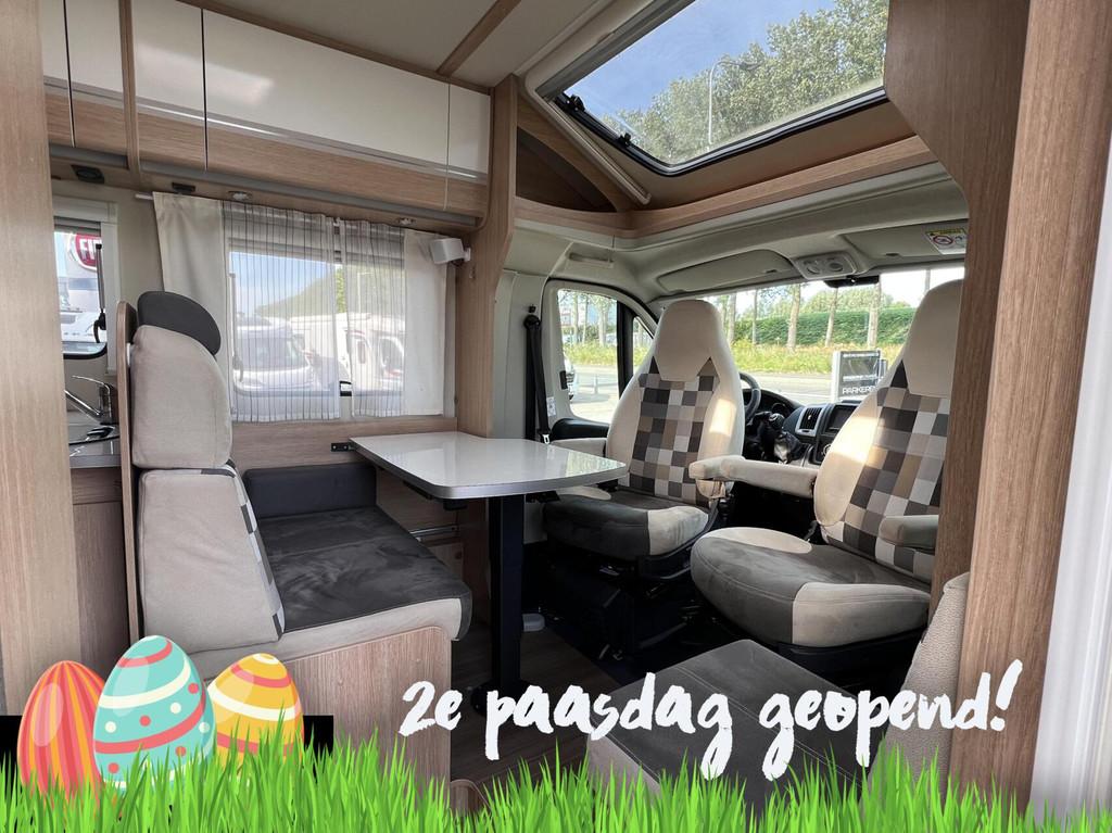 Sunlight T69 S Queensbed Luifel Schotel Zonnepaneel Lithium, Caravans en Kamperen, Campers, Sunlight, Airbags, Bedrijf, Elektrische ramen