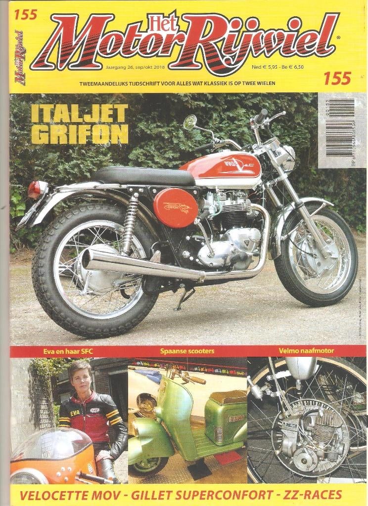 155 – Italjet – Laverda –  Gillet – Honda - Spaanse Scooters, Ophalen of Verzenden, Zo goed als nieuw, Sport en Vrije tijd