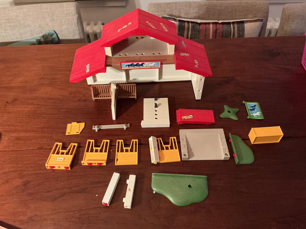 Playmobil 4190 manege onderdelen, Kinderen en Baby's, Speelgoed | Playmobil, Ophalen of Verzenden, Gebruikt