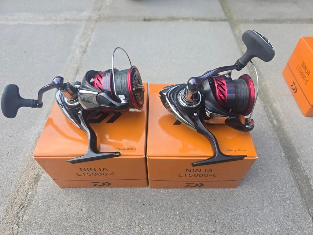 Daiwa NINJA LT5000C Molens, Ophalen, Zo goed als nieuw, Molen