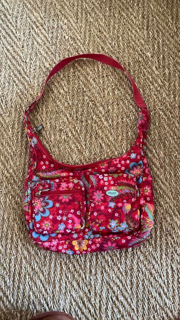 Oilily tasje, Ophalen of Verzenden, Gebruikt, Rood, Handtas