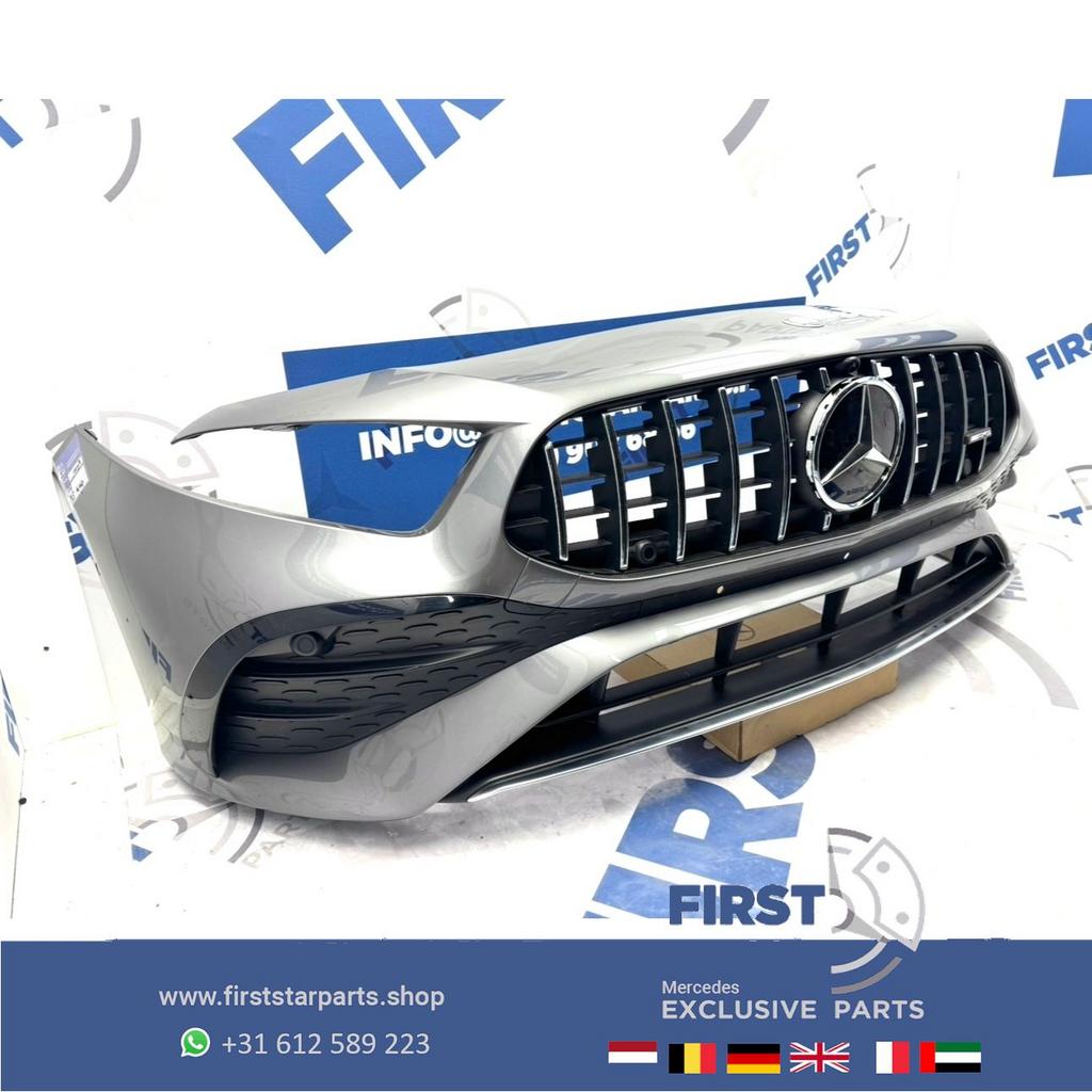 W177 FACELIFT BUMPER A35 AMG VOORBUMPER COMPLEET PERFORMANCE, Gebruikt, -, Voor, Ophalen of Verzenden
