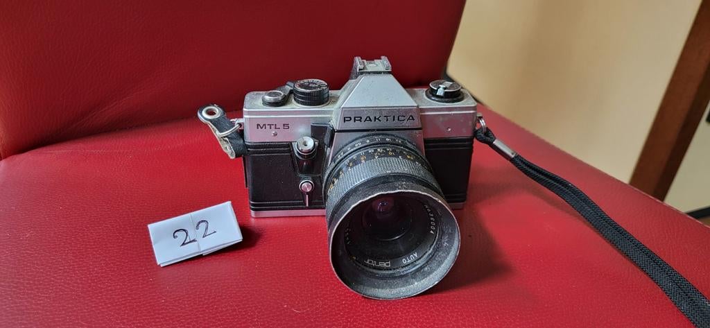 Praktica MTL5 Spiegelreflexcamera met Pentor lens, Ophalen of Verzenden