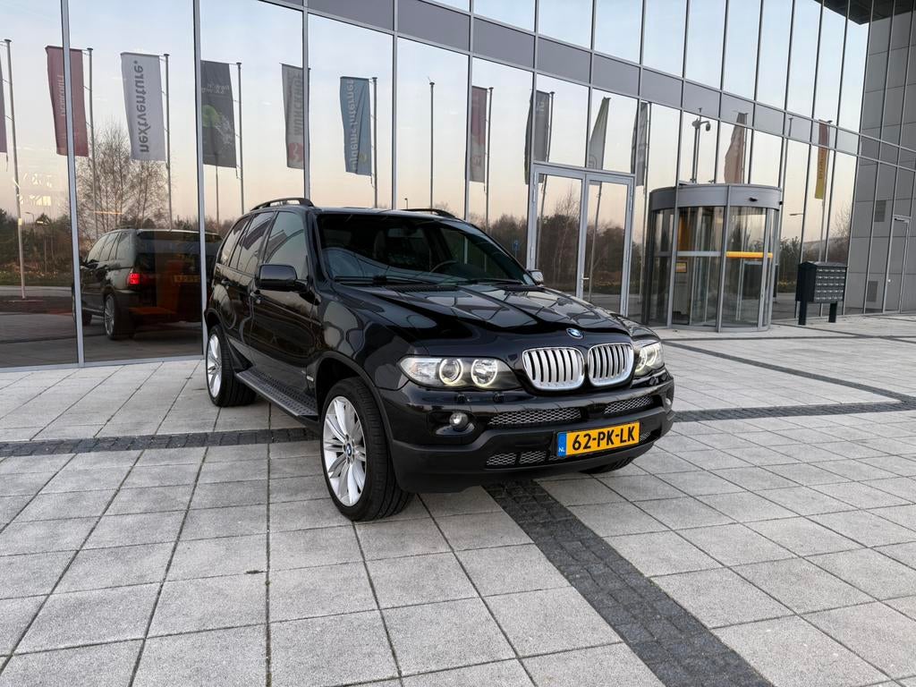 Nette BMW X5 3.0 Zwart Facelift Automaat NAP!, Auto's, Automaat, USB, Zwart, Vierwielaandrijving
