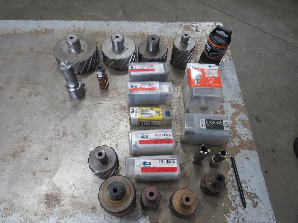 kernboor kernboren partij van 20 stuks diverse maten, Gebruikt, Zandhaarweg, Ophalen of Verzenden, Bds