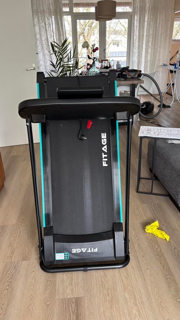 Foldable Walking Pad Treadmill – Excellent Condition, Ophalen of Verzenden, Zo goed als nieuw, Metaal, Loopband
