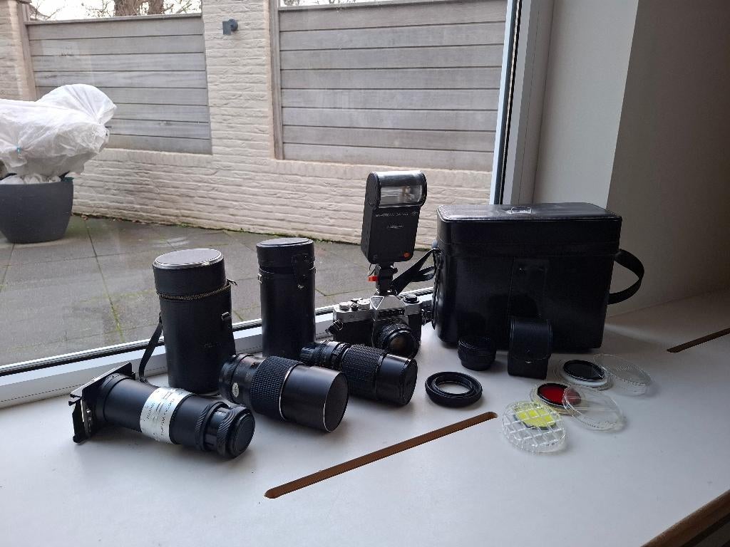 Chinon CS analoge camera, Audio, Tv en Foto, Fotocamera's Analoog, Gebruikt, Compact, Overige Merken, Ophalen