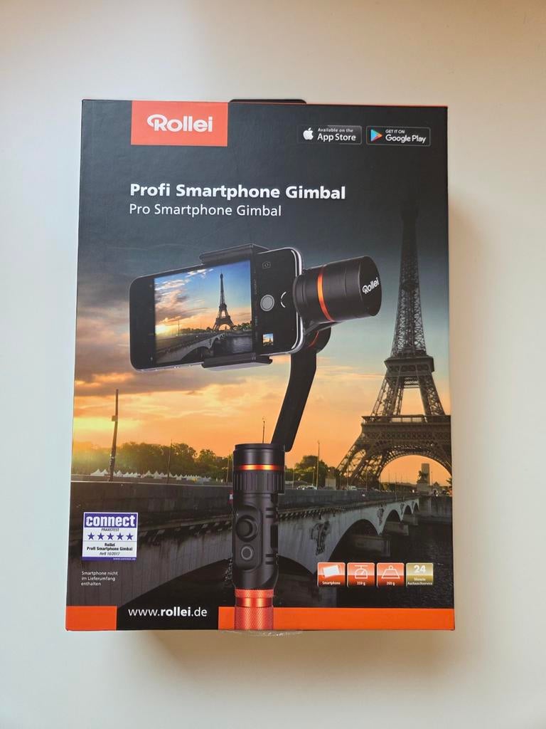 Rollei Profi Smartphone Gimbal - Zo goed als nieuw, Audio, Tv en Foto, Fotografie | Statieven en Balhoofden, Ophalen of Verzenden