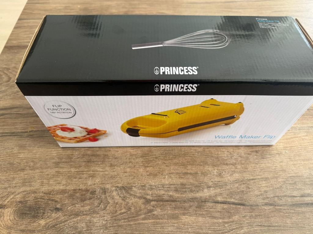 Princess waffle maker flip, Ophalen of Verzenden, Nieuw, Rvs of Chroom