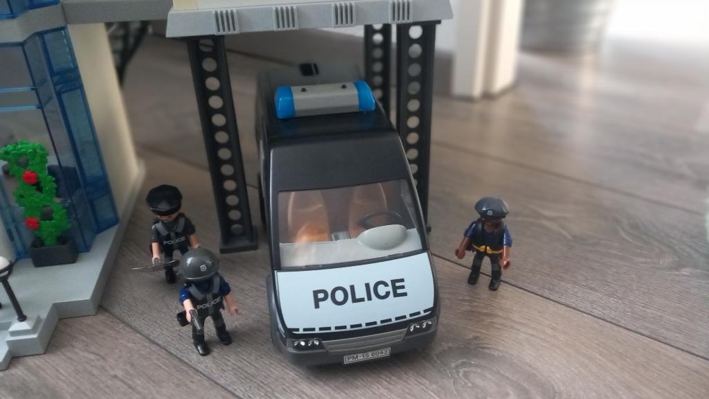 Politiebureau, Kinderen en Baby's, Speelgoed | Playmobil, Ophalen, Zo goed als nieuw