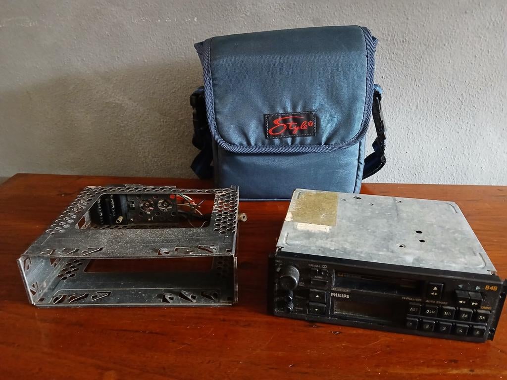 Vintage Philips DC 846 Autoradio Cassettespeler Jaren '80, Ophalen of Verzenden